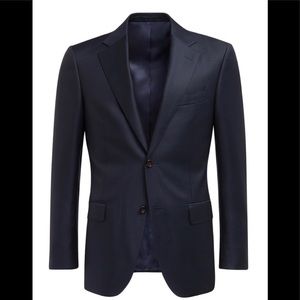 Suit Supply Napoli Navy Suit - Pure Wool S110’s